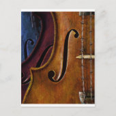 Violin Composition Briefkaart (Voorkant)