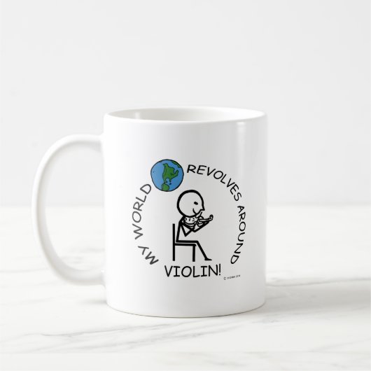Violin - De wereld revolteert rond Koffiemok (Links)