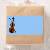 Violin en Bow Etiket (Insitu)