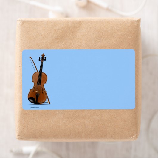 Violin en Bow Etiket (Insitu)