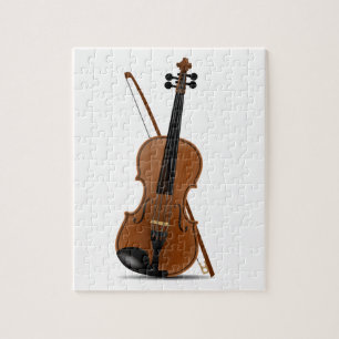 Violin en Bow Legpuzzel