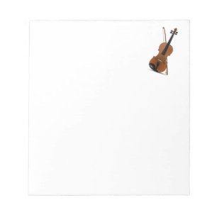 Violin en Bow Notitieblok
