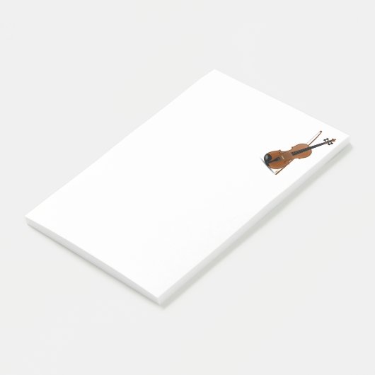 Violin en Bow Post-it® Notes (Schuin)