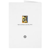 Violin en glas door Juan Gris,  Cubisme (Achterkant)