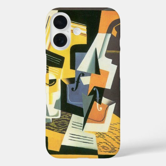 Violin en glas door Juan Gris,  Cubisme Case-Mate iPhone Case (Achterkant)