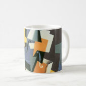 Violin en glas door Juan Gris, Cubisme Koffiemok (Voorkant rechts)