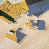 Violin en glas door Juan Gris,  Cubisme Legpuzzel (Zijkant)