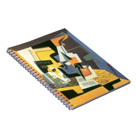 Violin en glas door Juan Gris,  Cubisme Notitieboek (Rechterzijde)