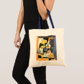 Violin en glas door Juan Gris,  Cubisme Tote Bag (Voorkant (product))
