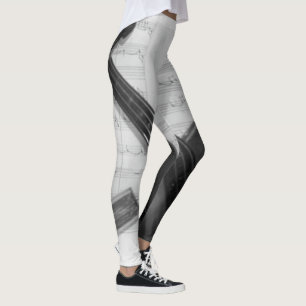 Violin en manuscript leggings