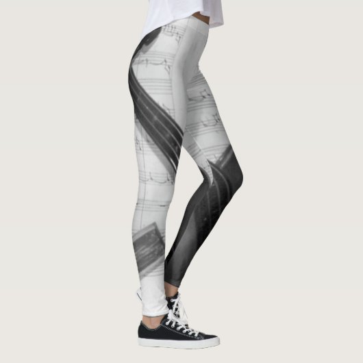 Violin en manuscript leggings (Rechts)