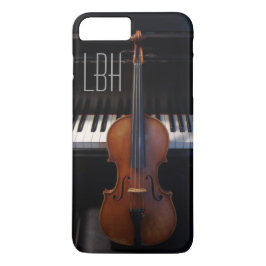 Violin en piano-toetsenbord met aangepast monogram Case-Mate iPhone case