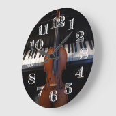 Violin- en pianoklozontwerp grote klok (Hoek)