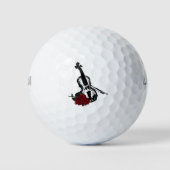 Violin en Rozen Golfballen (Voorkant)