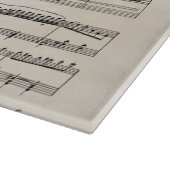 Violin en Rozen muziekontwerp Snijplank (Hoek)