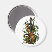 Violin en slang magneet (Voorkant / Achterkant)
