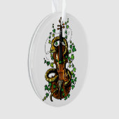 Violin en slang ornament (voorkant)