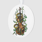 Violin en slang ornament (voorkant)