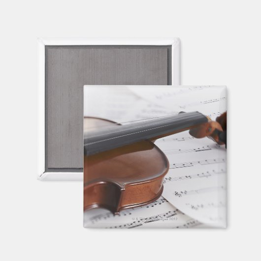 Violin en vel magneet (Voorkant / Achterkant)