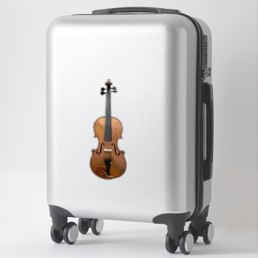 Violin Fiddle Orchestra Accesory Sticker (Koffer)