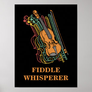  Violin Fiddle Whisperer Poster