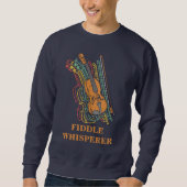  Violin Fiddle Whisperer Pun Trui (Voorkant)