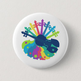 Violin Fun Ronde Button 5,7 Cm