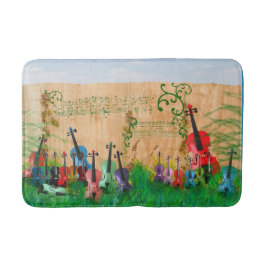 Violin Garden Badmat