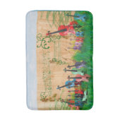 Violin Garden Badmat (Voorkant Verticaal)