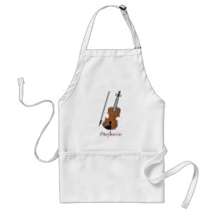 Violin Gepersonaliseerd Standaard Schort