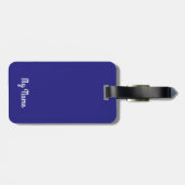 Violin Gift-Bagagelabel-en je eigen naam Bagagelabel (Achterkant horizontaal)