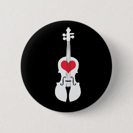 Violin Gift Button-Klassiek ontwerp Ronde Button 5,7 Cm