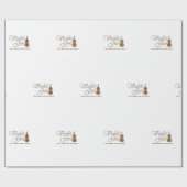 Violin Girl als een normaal meisje, maar koeler Cadeaupapier (Vlak)