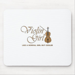 Violin Girl als een normaal meisje, maar koeler Muismat