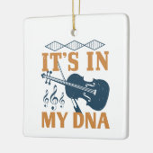 Violin - Het zit in mijn DNA Keramisch Ornament (Links)