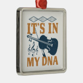 Violin - Het zit in mijn DNA Metalen Ornament (Rechts)