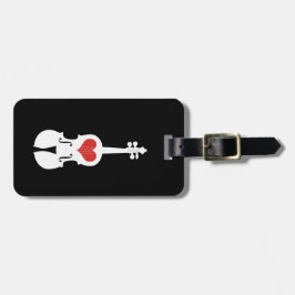 Violin Hoesje Label - Je eigen naam toevoegen Bagagelabel