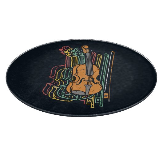 Violin Housewarming Modern Snijplank (Hoek)