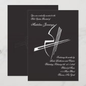 Violin Impressions Overweging - Uitnodiging (Voorkant / Achterkant)