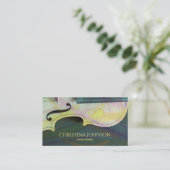 Violin instructeur leraar muzikant kunstenaar Luth Visitekaartje (Staand voorkant)