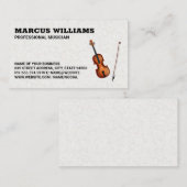 Violin Instrument Visitekaartje (Voorkant / Achterkant)