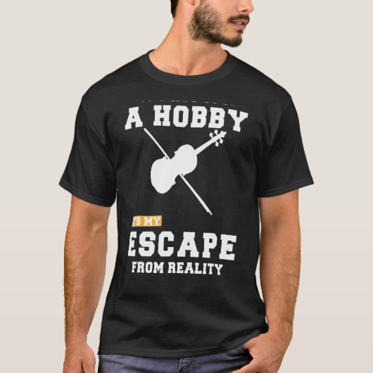 Violin is niet alleen een hobby, maar ook mijn ont t-shirt (Voorkant)