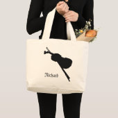 Violin Jumbo Canvas tas (Voorkant (product))