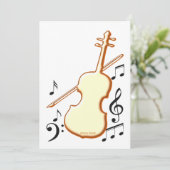 Violin Kaart (Staand voorkant)
