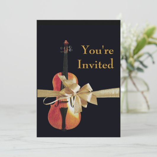 Violin Kaart (Staand voorkant)