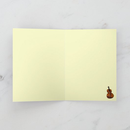 Violin Kaart (Binnen)