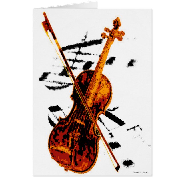 Violin Kaart (Voorkant)