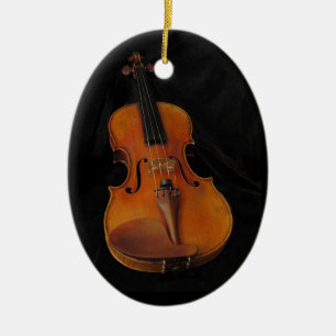 Violin Keramisch Ornament