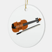 Violin Keramisch Ornament (Links)