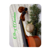 Violin kerstconcert magneet (Verticaal)